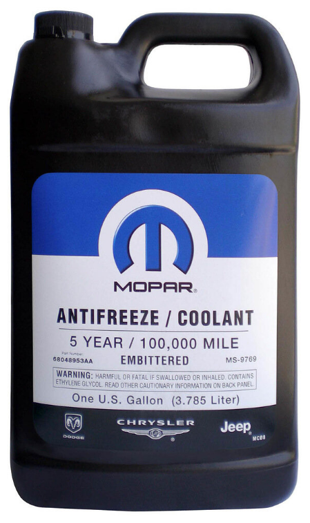 Антифриз Mopar Concentrate Antifreeze/Coolant 5-year Embittered (3,785 л) 68048953AC