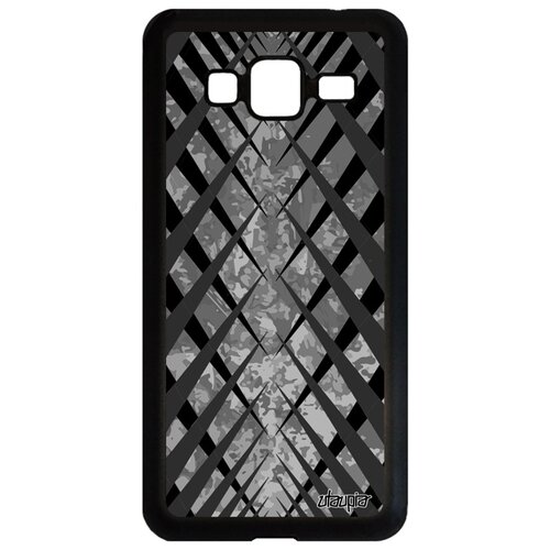 фото Чехол на смартфон samsung galaxy j3 2016, "дизайн сталактит" геометрия наледь utaupia