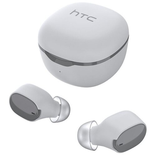 Гарнитура HTC E-mo 1 True Wireless Earbuds Plus, Bluetooth, вкладыши, черный