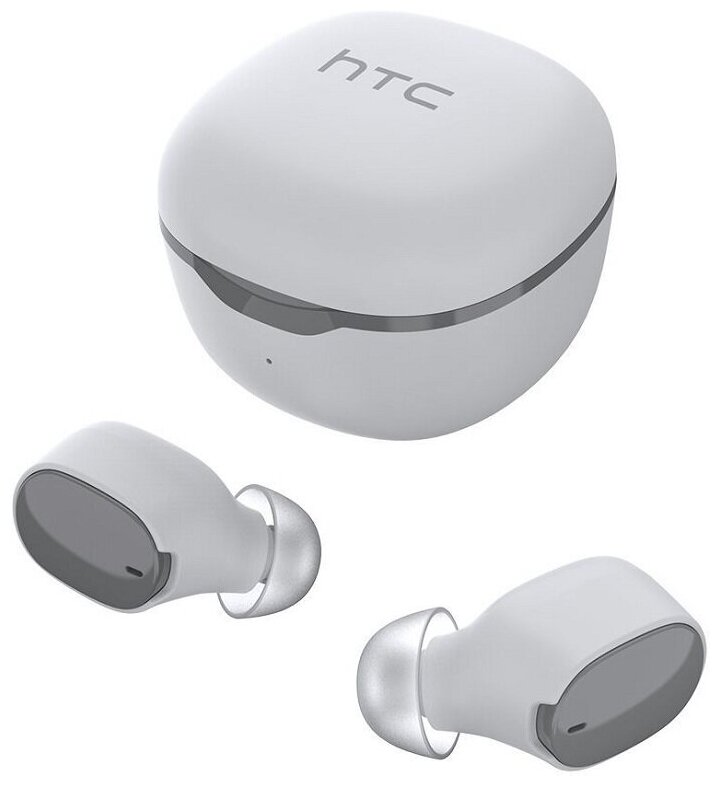 Беспроводные наушники HTC True Wireless Earbuds Plus (E-mo 1) Белые .