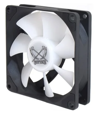 Вентилятор для корпуса Scythe Kaze Flex Slim 92 RGB PWM (KF9225FD23R-P), черный/белый/RGB