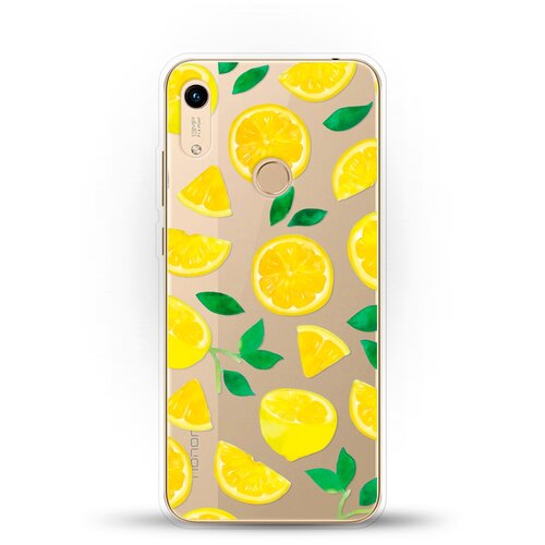 фото Силиконовый чехол лимон на honor 8a pro andy & paul
