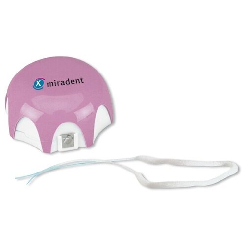 Miradent зубная нить Mirafloss Implant chx Fine 1.5 мм нить miradent с хлоргексидином mirafloss implant chx fine 1 8 мм 50 шт по 15 см