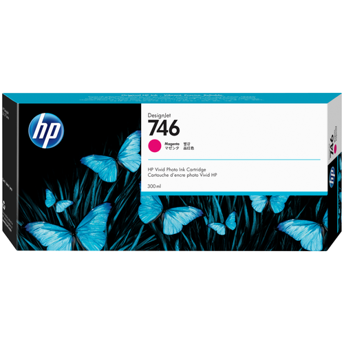 HP 746 300-ml Magenta Ink Cartridge