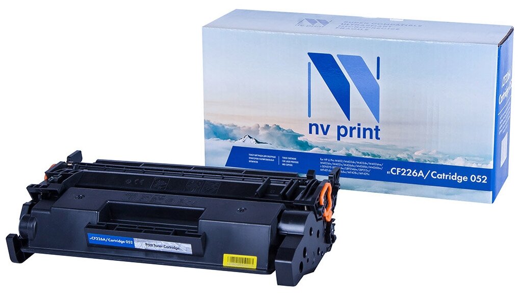 Картридж NV-Print NV-CF226A/NV-052 Черный для HP Laser Jet Pro M402d/M402dw/M426dw/M426fdn/M426fdw/i-SENSYS LBP212dw/LBP214dw/LBP215x