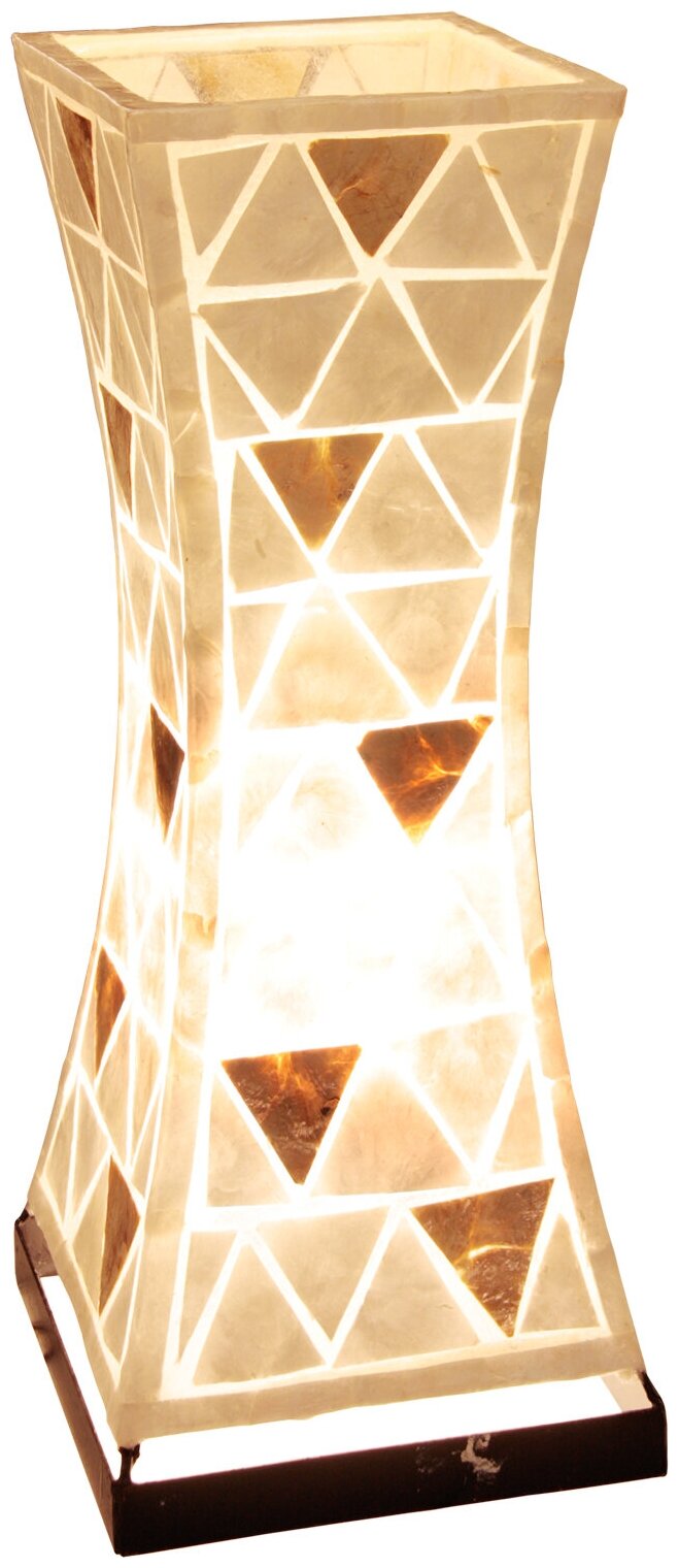 Лампа декоративная Globo Lighting BALI 25837T, E27, 40 Вт, цвет арматуры: бежевый, цвет плафона/абажура: бежевый