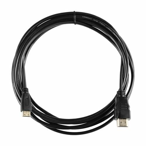 Кабель аудио-видео Buro mini-HDMI (m) - HDMI (m) , 3м, черный [bhp-minhdmi-3]