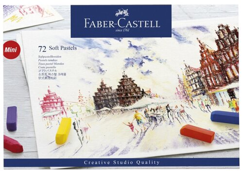 Faber-Castell Набор мягкой пастели Creative Studio, 72 цвета