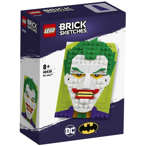 Конструктор LEGO Brick Sketches 40428 Джокер, 170 дет. lego brick sketches 40386 бэтмен 115 дет