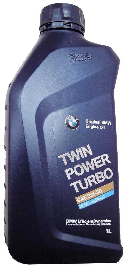 Синтетическое моторное масло BMW TwinPower Turbo Longlife-04 0W-30, 1 л, 1 шт.