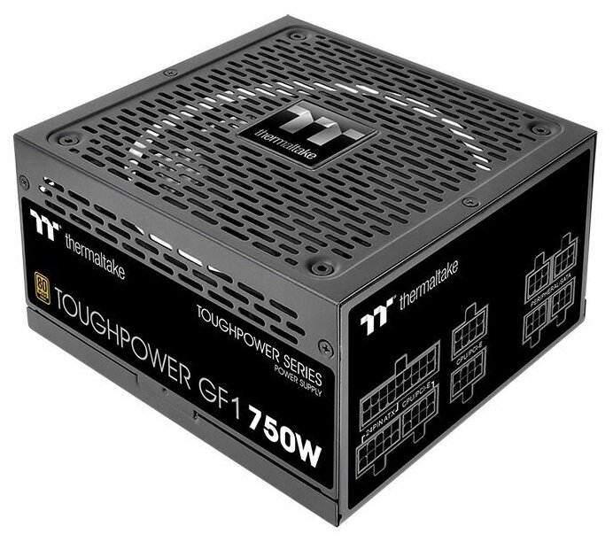 Блок питания ATX Thermaltake PS-TPD-1200FNFAGE-1 1200W, APFC, 80+ Gold, 140mm fan, full moduar - фото №1