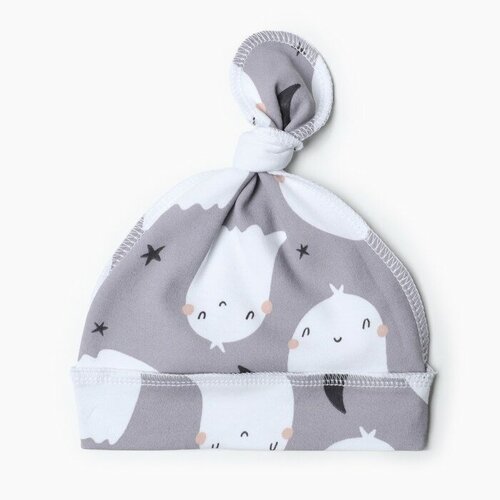 Шапочка-узелок для девочки, цвет микс, размер 38