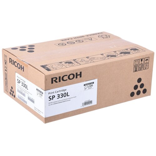 Картридж Ricoh SP 330L, 3500 стр, черный тонер картридж 7q sp330l 408278 для ricoh aficio sp 330 чёрный 3500 стр