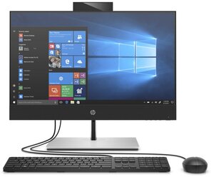 23.8" Моноблок HP ProOne 440 G6 23.8" Adjustable Stand 44F09ES, 1920x1080, Intel Celeron G5905T 3.3 ГГц, RAM 4 ГБ, SSD 128 ГБ, Intel UHD Graphics 610, Windows 10 Professional 64,