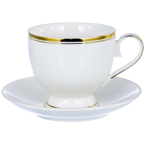 фото Набор чайный / чашка с блюдцем грация "шанти" 250 мл 2 предмета balsford
