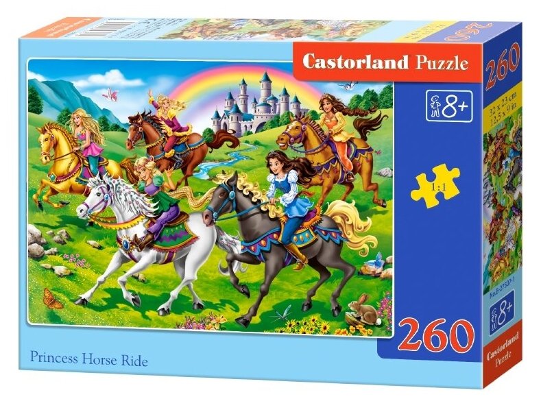 Пазл Castorland Princess horse ride (B-27507), 260 дет.