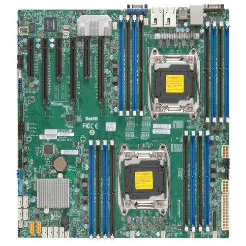 Материнская плата Supermicro X10DRI-B OEM материнская плата supermicro x11dpl i b oem