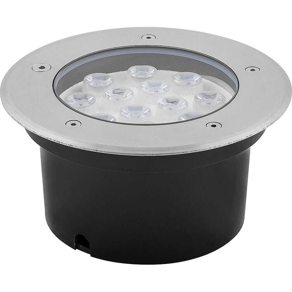 Feron Ландшафтный светильник SP4114 32023 светодиодный, 12 Вт, цвет арматуры: черный, цвет плафона хром - фотография № 5