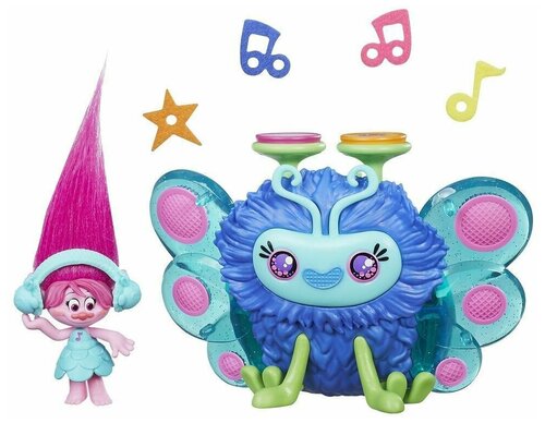 Игровой набор Hasbro Trolls Диджей Баг B9885