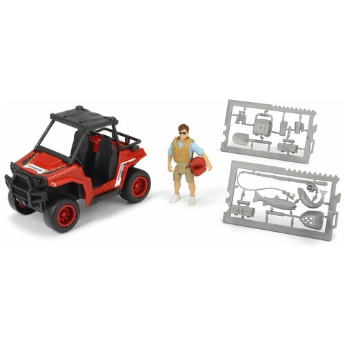 Dickie Toys Квадроцикл паркового рейнджера 3833005 квадроцикл dickie toys playlife park ranger 3833005 1 24 16 см красный черный