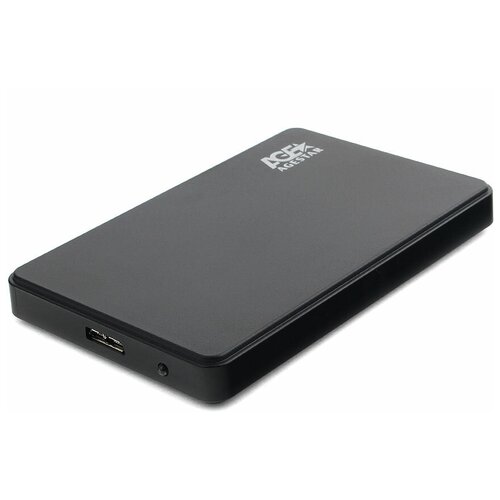 Корпус для HDD/SSD AGESTAR 3UB2P2, черный внешний корпус agestar для hdd ssd 3ub2p2 black