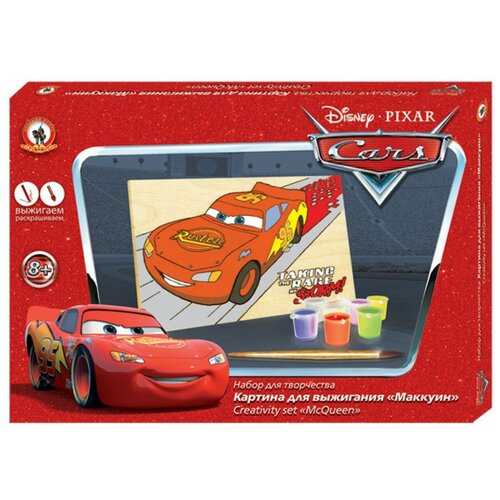 фото Русский стиль набор для выжигания тачки. молния маккуин