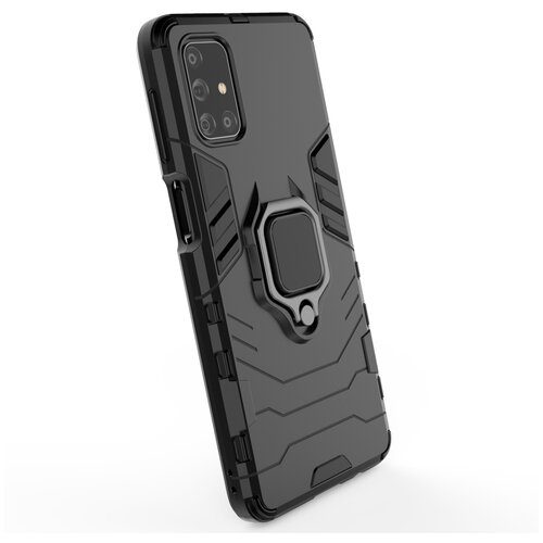 фото Чехол-бампер mypads для samsung galaxy m31s sm-m317f (2020) противоударный усиленный ударопрочный черный
