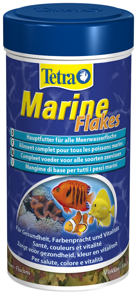 Сухой корм для рыб Tetra Marine Flakes, 250 мл, 52 г