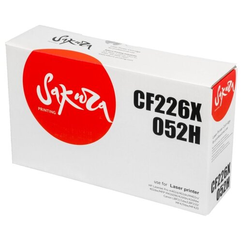 SACF226X/052H черный HP CF226X (26X) Canon 052H 2200C002 картридж target cf226x 052h черный для лазерного принтера совместимый