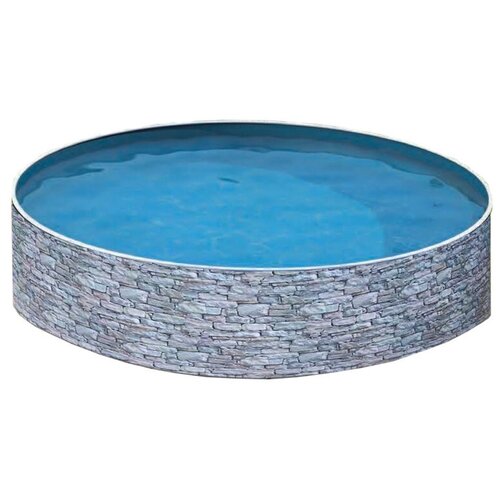 Бассейн каркасный морозоустойчивый Azuro Stone круглый 3,6х1,2 м (без оборудования) I бассейн каркасный круглый