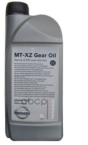 Масло Трансмиссионное Синтетическое 1Л - Mt-Xz Gear Oil Sports & Off-Road Vehicles Gl-4+ 75W85 NISSAN арт. KE91699931R