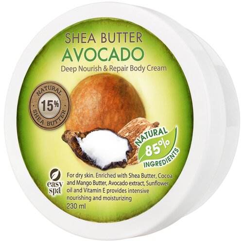 Easy spa Крем для тела Shea Butter Avocado, 230 мл