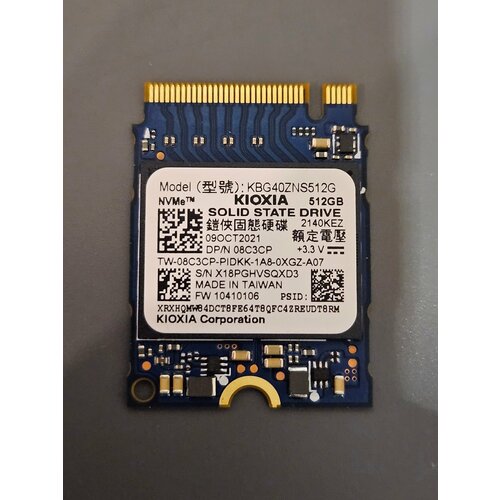 Твердотельный накопитель DELL 512GB PCIe-34 M2 2230 WYTPM 299000₽