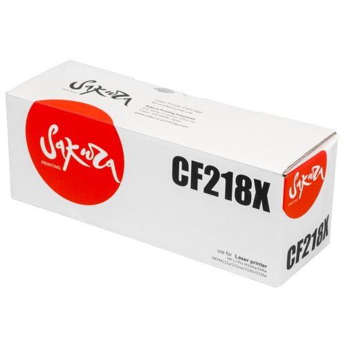 Картридж Sakura CF218X, 5000 стр, черный картридж sakura cf218x 5000 стр черный