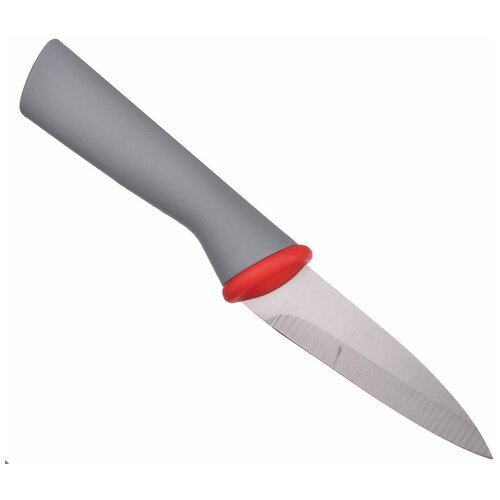 фото Нож для овощей satoshi kitchenware премьер, лезвие 9 см, серый