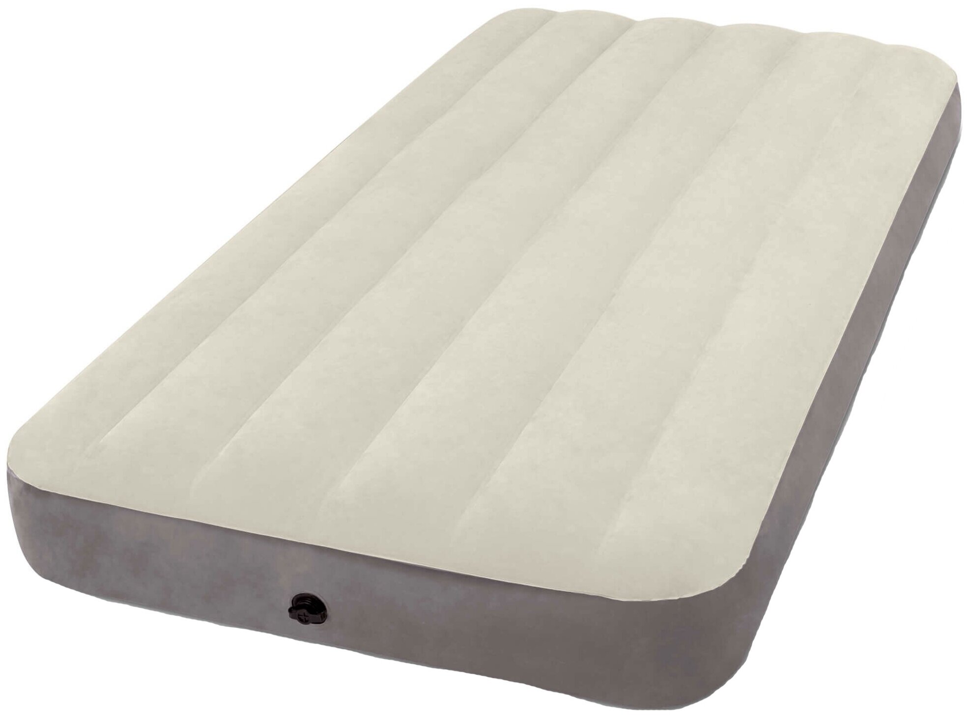 Кровать надувная INTEX DELUXE SINGLE-HIGH AIRBED , 99х191х25см - фото №2