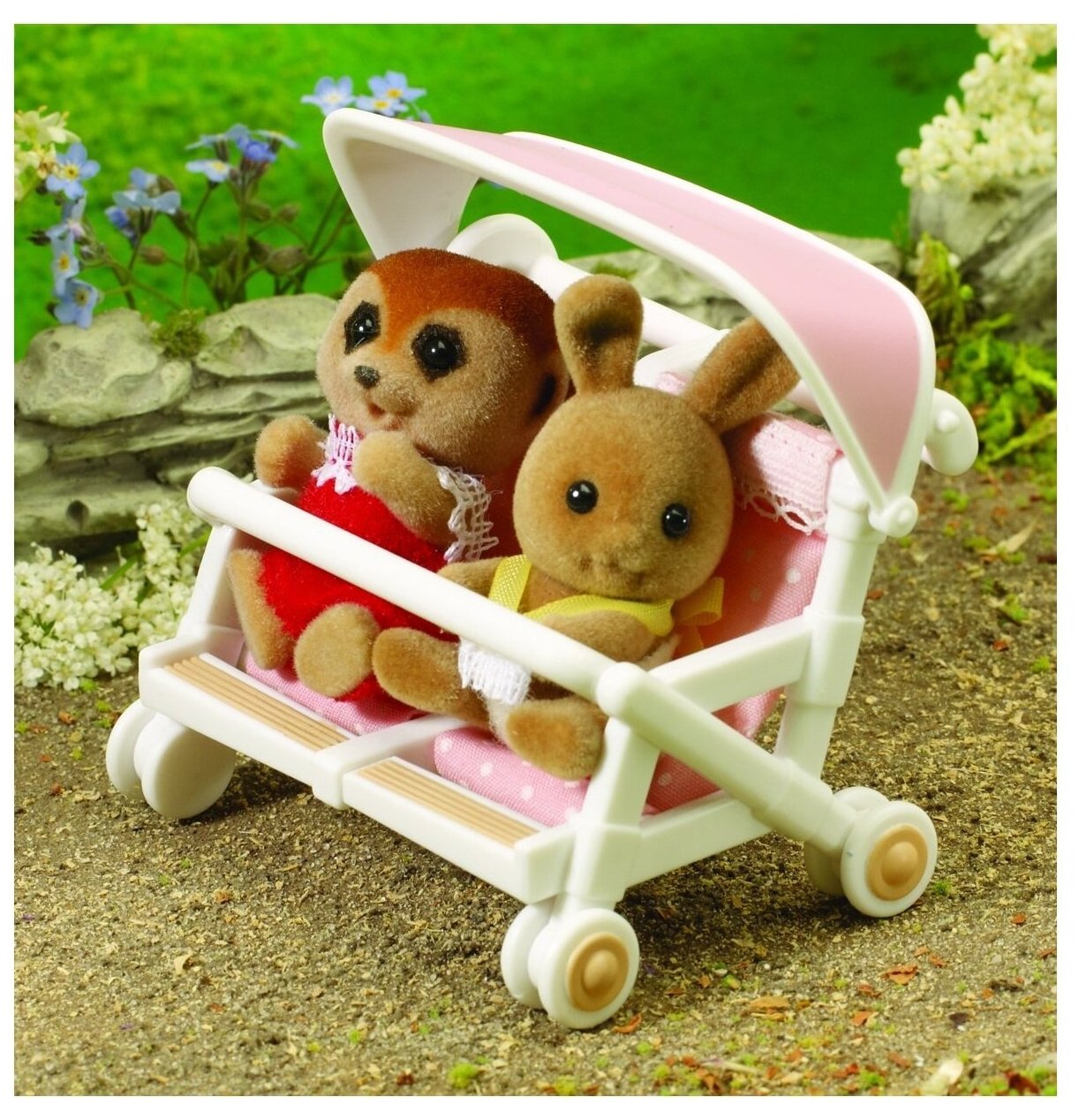 Набор Sylvanian Families "Коляска для двойни"