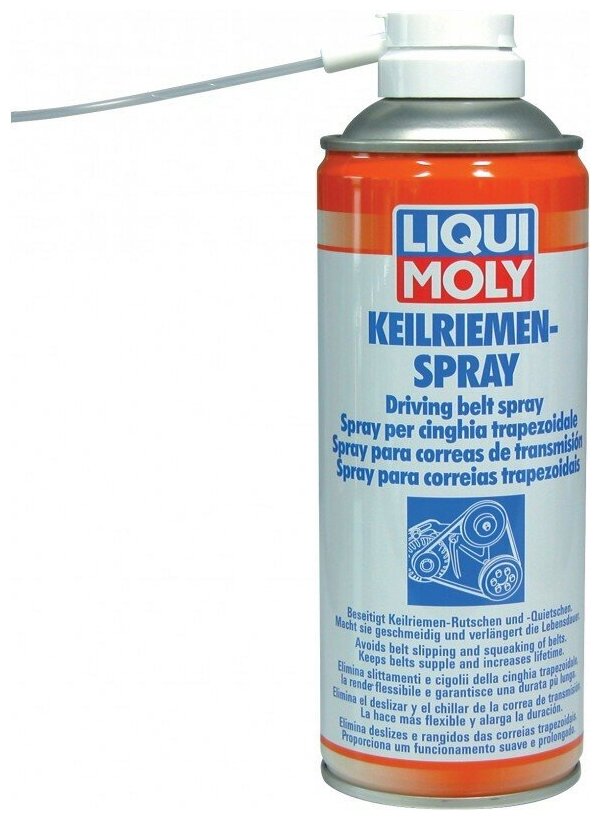 Спрей для клинового ремня LIQUI MOLY Keilriemen-Spray 0.4 л