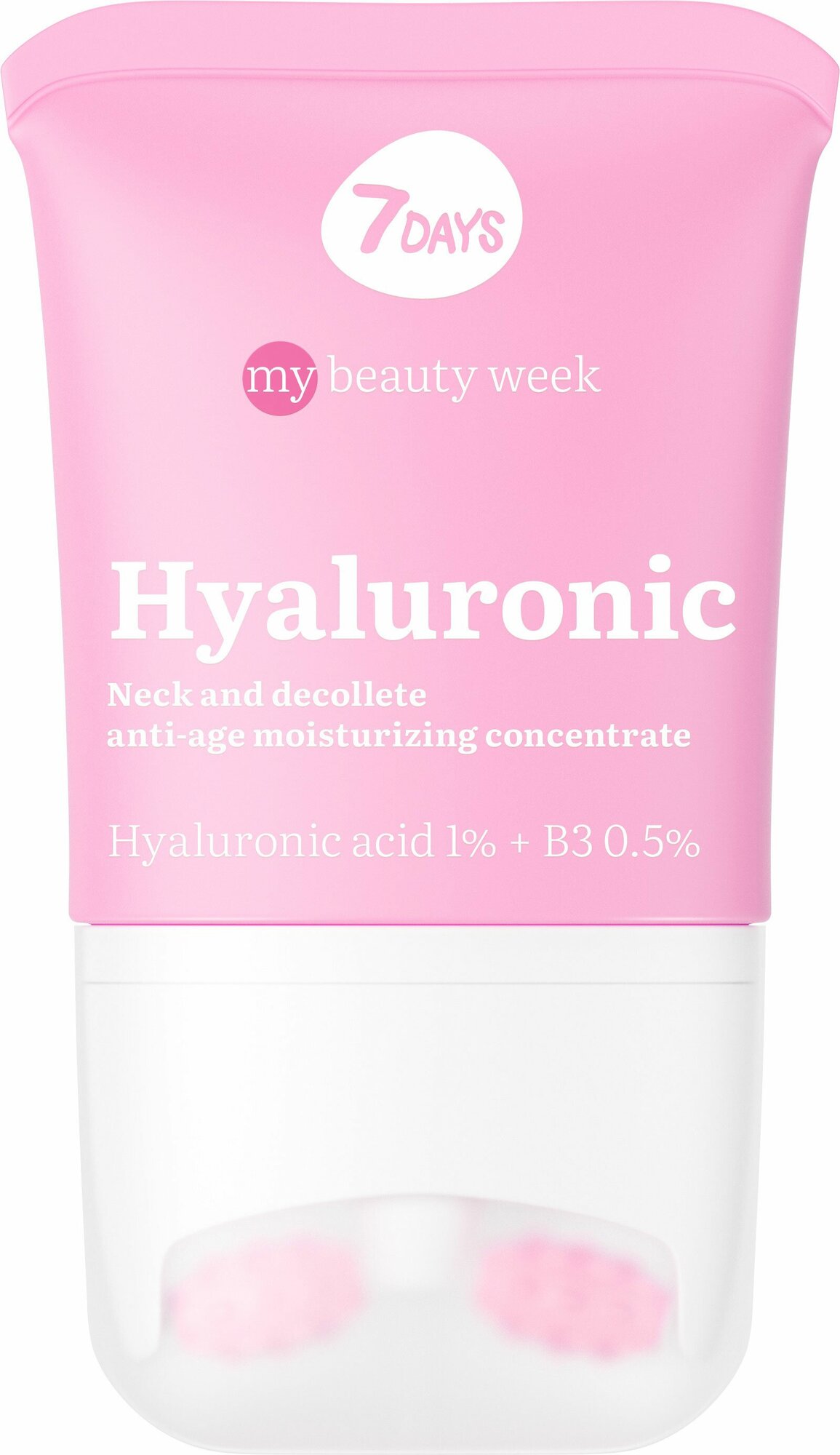 Гель 7 Days Mbw Hyaluronic для шеи и зоны декольте антивозрастной