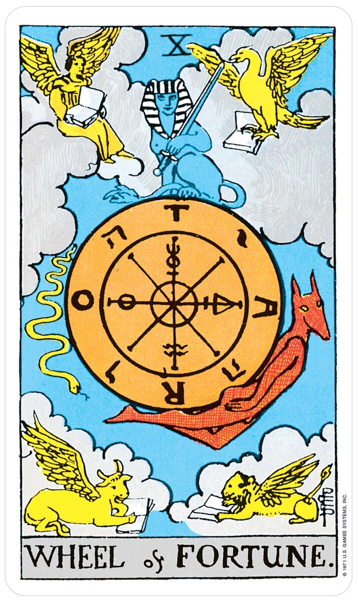 Карта удачи таро на заставку