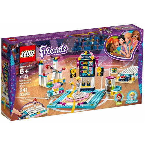 фото Lego friends конструктор занятие по гимнастике, 41372