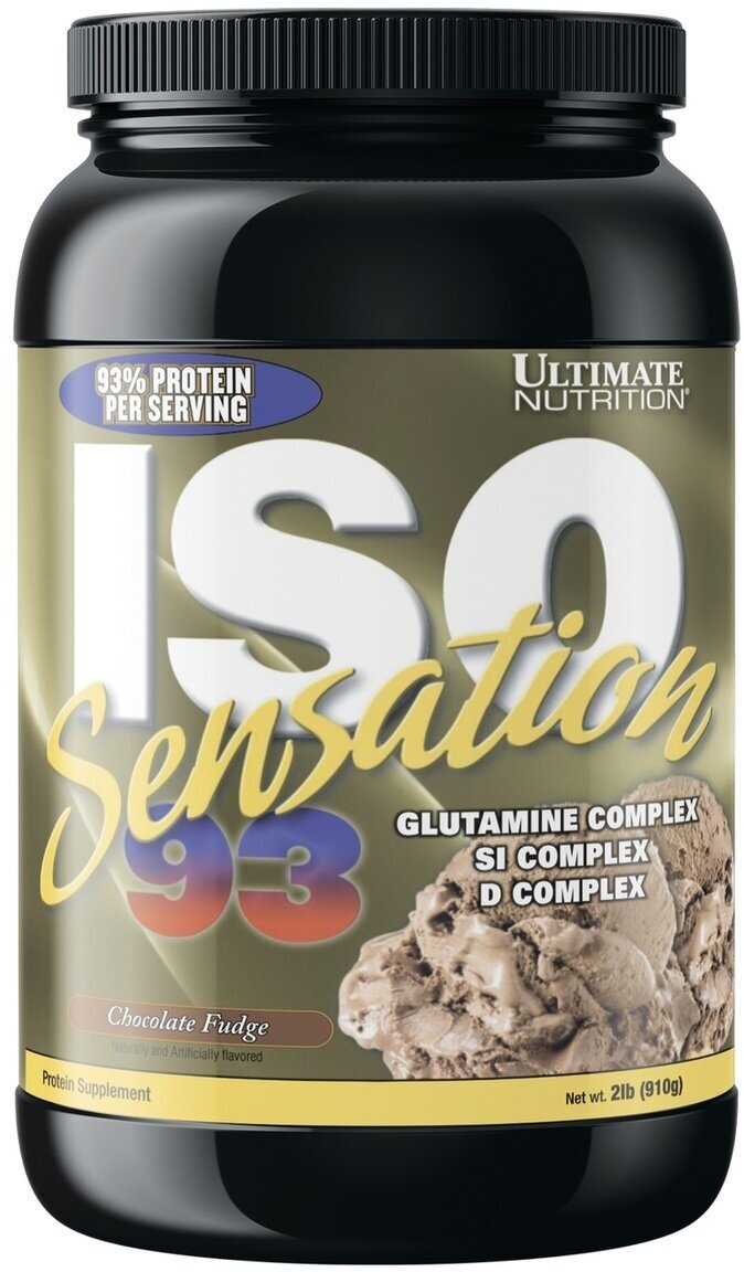 Ultimate Nutrition ISO Sensation (910 грамм) - Ванильный Торт