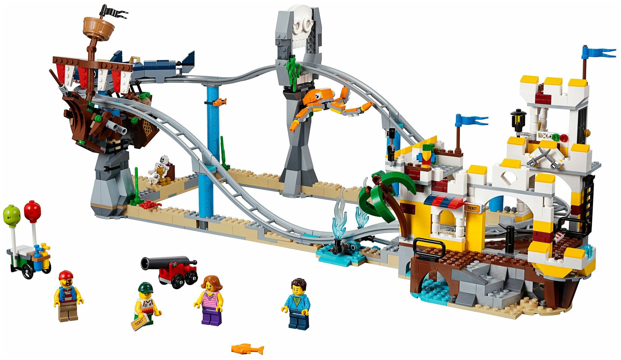 Конструктор LEGO Creator 31084 Аттракцион: Пиратские горки - фото №3