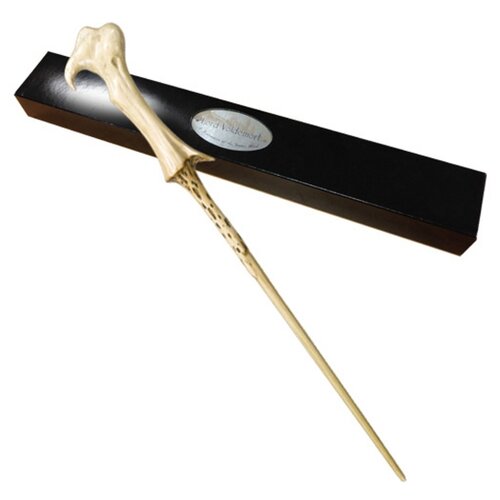 фото The noble collection волшебная палочка волан-де-морта с именной табличкой, бежевый