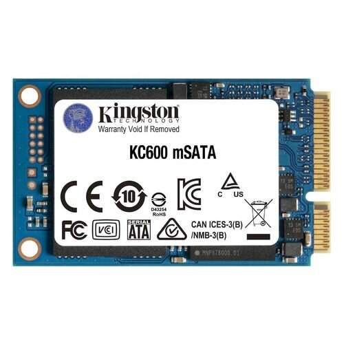 SSD накопитель Kingston KC600 SKC600MS/256G 256ГБ, mSATA, mSATA, mSATA