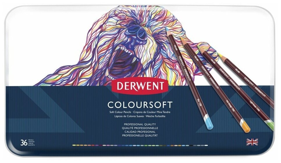    Derwent Coloursoft 36    