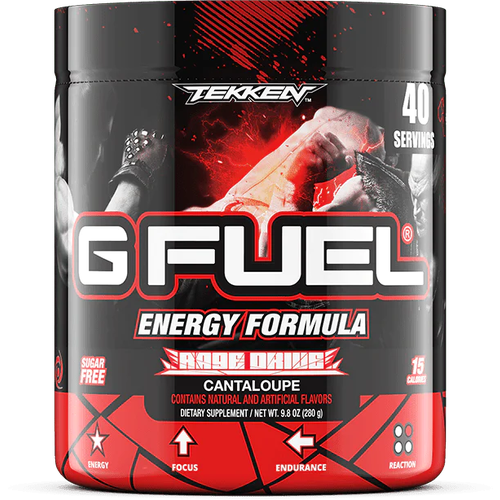 Сухой энергетик GFUEL Tekken Rage Drive, 40 порций, 280 г