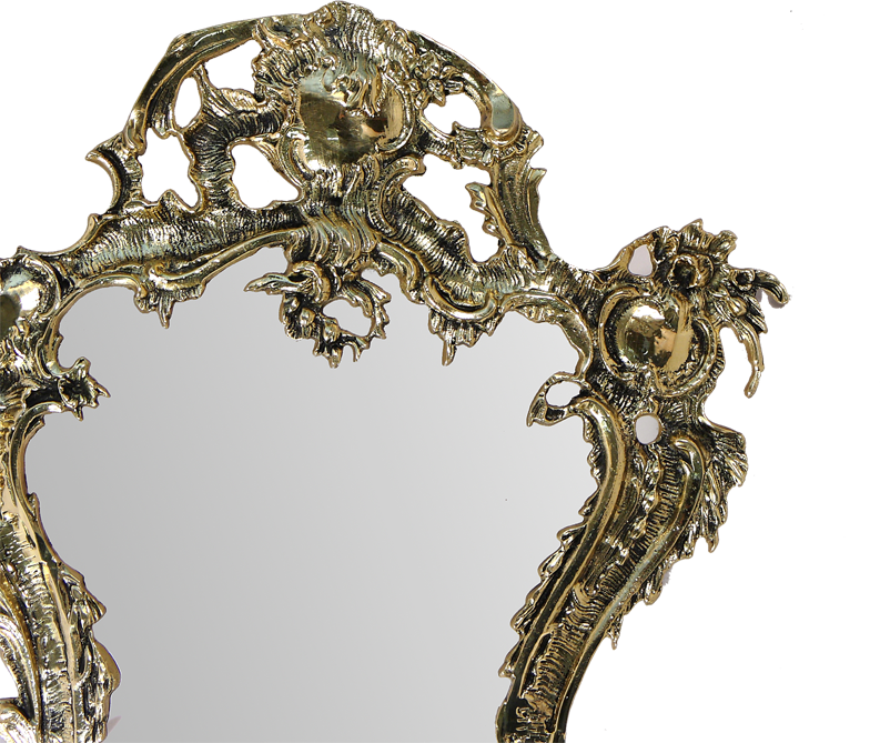 Зеркало Дон Жоан в раме, золото - фотография № 2