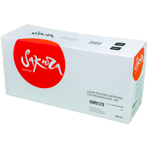 Sakura 006R01278, 8000 стр, черный чип картриджа 006r01278 для xerox workcentre 4118 4118p 4118x faxcentre 2218 8000 стр