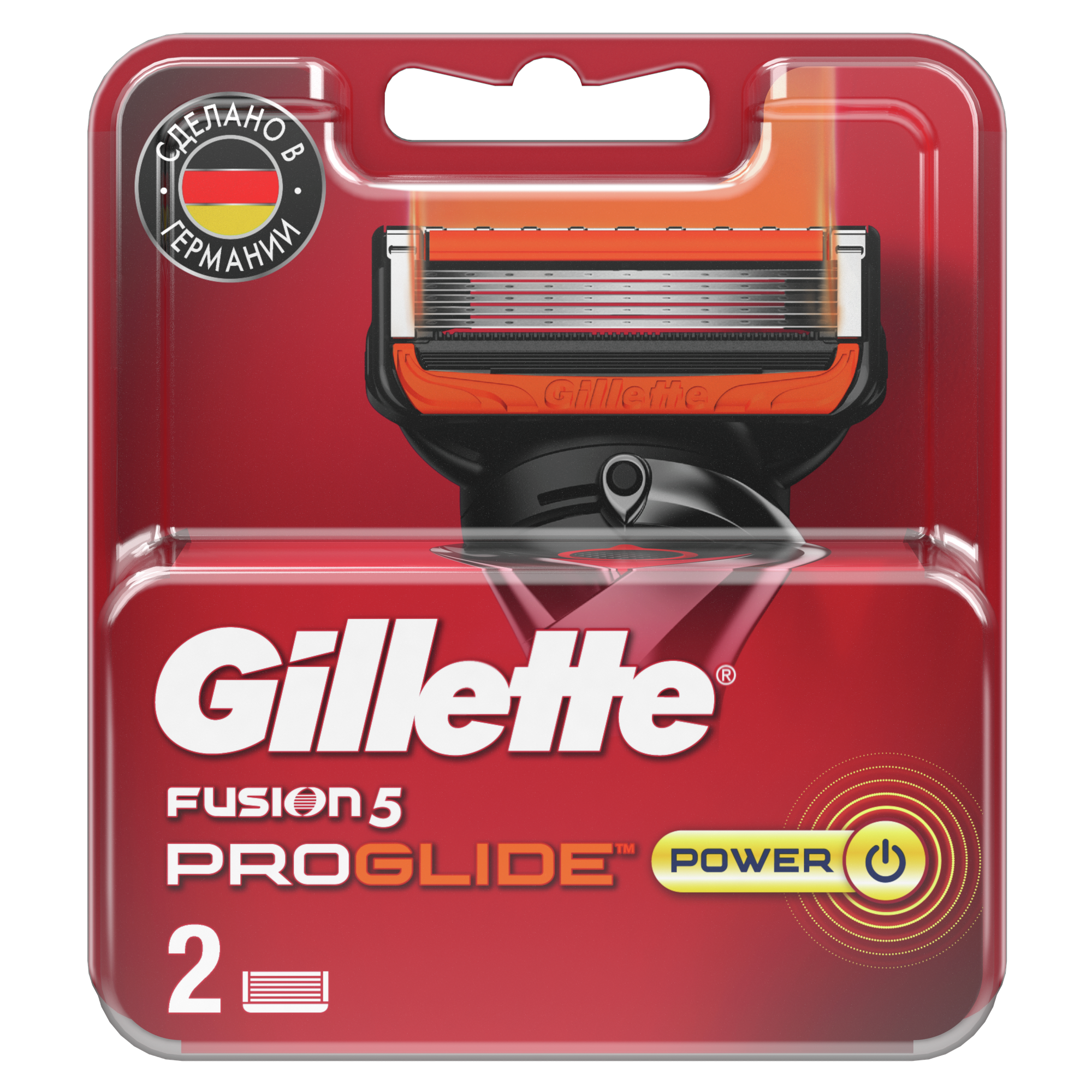 кассеты GILLETTE Fusion Pro Glide Power 4шт - фото №9